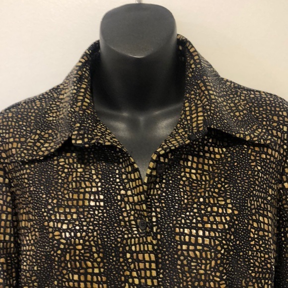 Vertigo Black Shirt (Jacket) Made in France Small - Picture 2 of 8